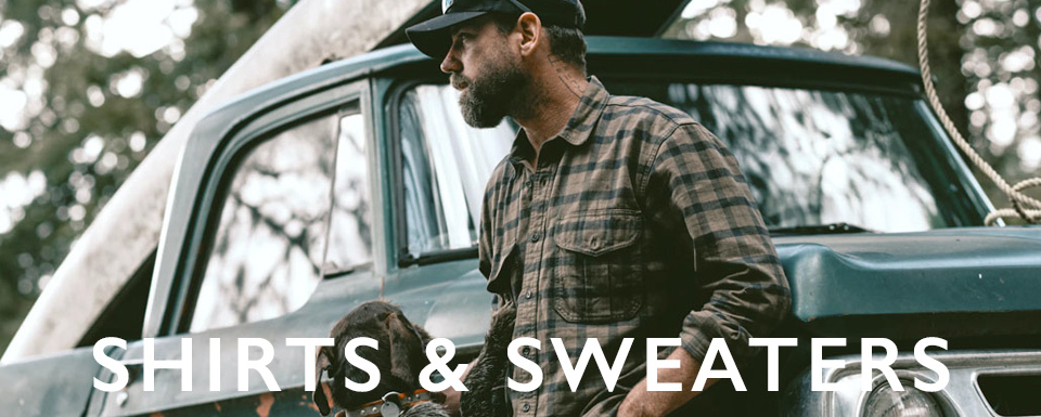 Shirts and sweaters for men, discover now at BeauBags