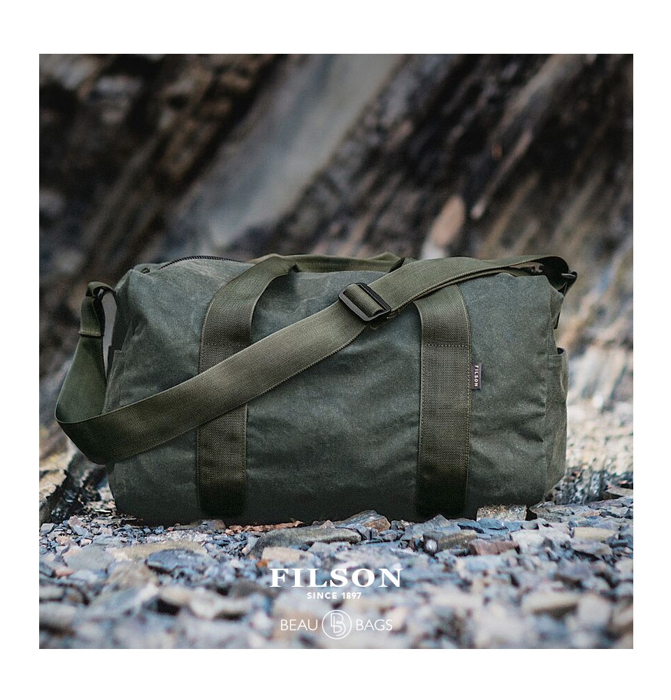 filson small tin cloth field duffle bag