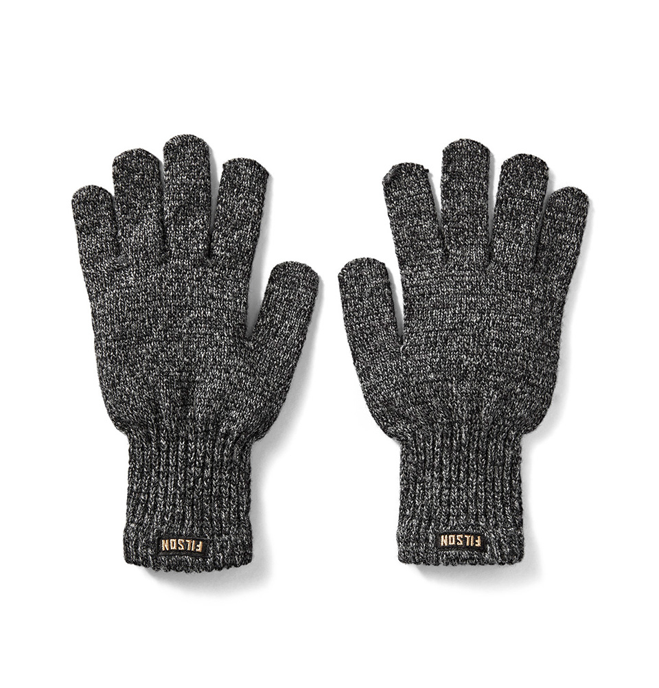 Filson Full Finger Knit Gloves Charcoal, extremely warm, extremely soft,  extremely durable