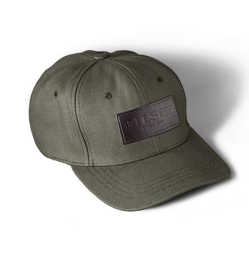 Filson Logger Cap 20002702-Otter Green, the classic Filson six-panel ...