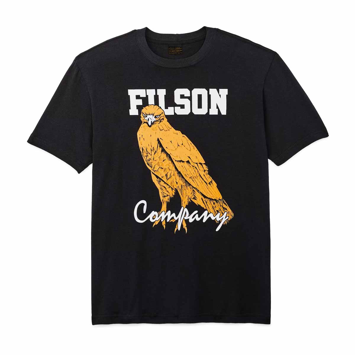 Filson Pioneer Graphic T-Shirt Black/Bird of Grey, a heavy-duty shirt with  a comfortable feel