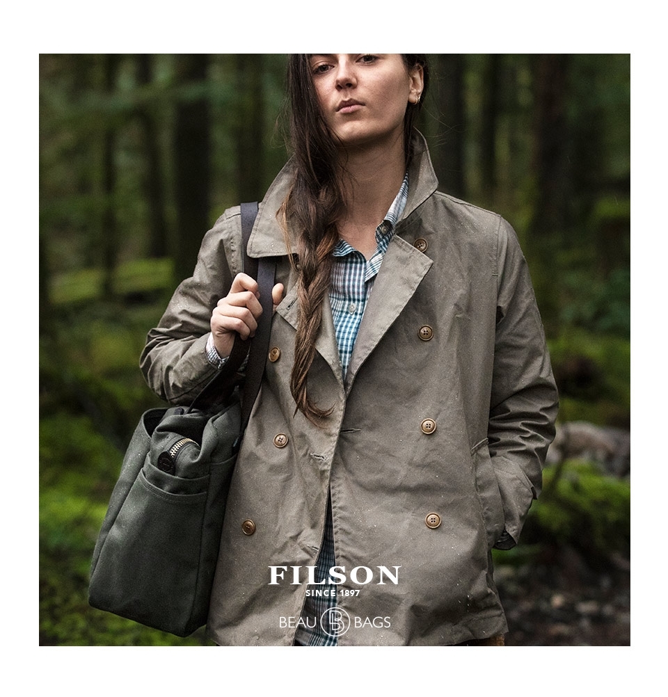 Filson Zippered Tote 261 Otter Green Review – Aun Tay