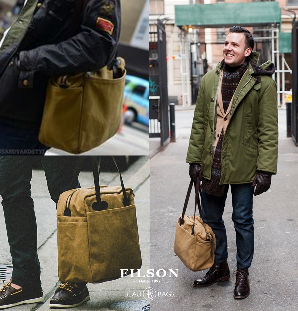 Filson Rugged Twill Tote Bag with Zipper – The Brooks Review
