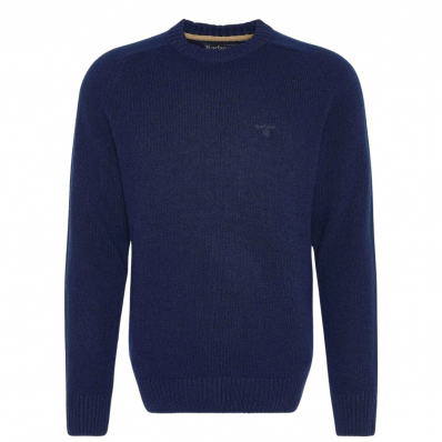 Barbour Grangetown Merino Crew Neck Sweater Navy