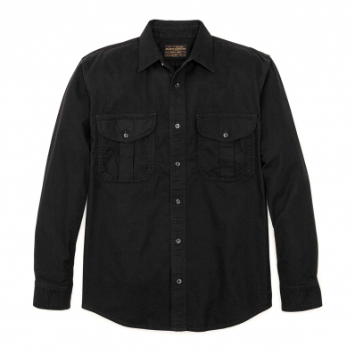 Filson Alaskan Guide Shirt Black front