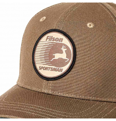 Filson Dry Tin Logger Cap Marsh Olive/Sportsman