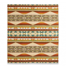 Pendleton Jacquard Unnapped Robe Solstice Canyon front Size: 163x203 cm