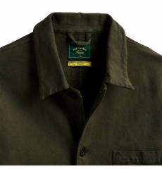 Portuguese Flannel Labura Jacket Olive front 