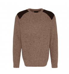 Barbour Raisthorpe Crew Neck Jumper Stone