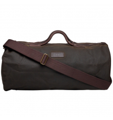 Barbour Wax Holdall Duffle Bag Olive