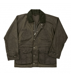 Filson Tin Cloth Field Jacket Otter Green front