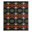 Pendleton Jacquard Napped Blanket Robe Four Corners front Size: 163x203 cm