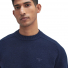 Barbour Grangetown Merino Crew Neck Sweater Navy front