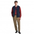 Barbour Liddesdale Fleece Vest Navy how to wear