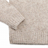 Filson Irish Wool 5 Gauge Sweater Natural/Brown Melange sleeve