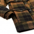 Filson Lined Mackinaw Wool Packer Coat Loden Heather Plaid hidden handwarmer pocket