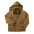 Filson Tin Cloth Field Jacket Dark Tan with Tin Cloth Hood