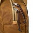 Filson Tin Cloth Tote Bag With Zipper Dark Tan zipper detail