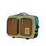 Topo Designs Global Briefcase Caribbean/Dark Khaki front side