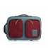 Topo Designs Global Briefcase Dark Denim/Burgundy front