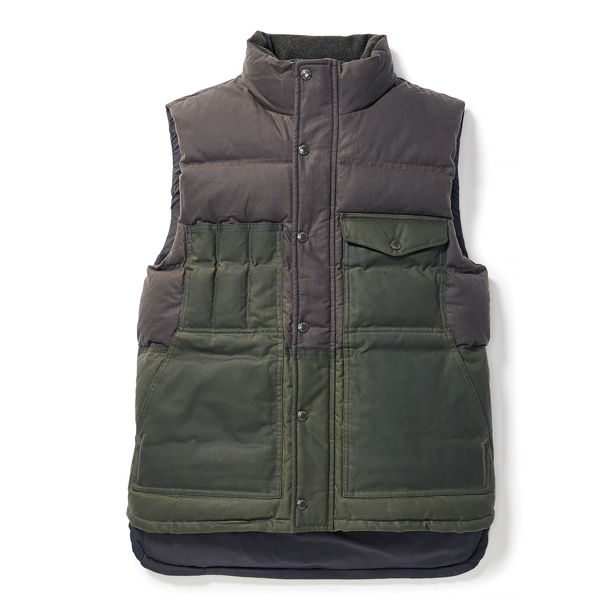 Filson Down Cruiser Vest Otter Green, an exceptionally warm and 