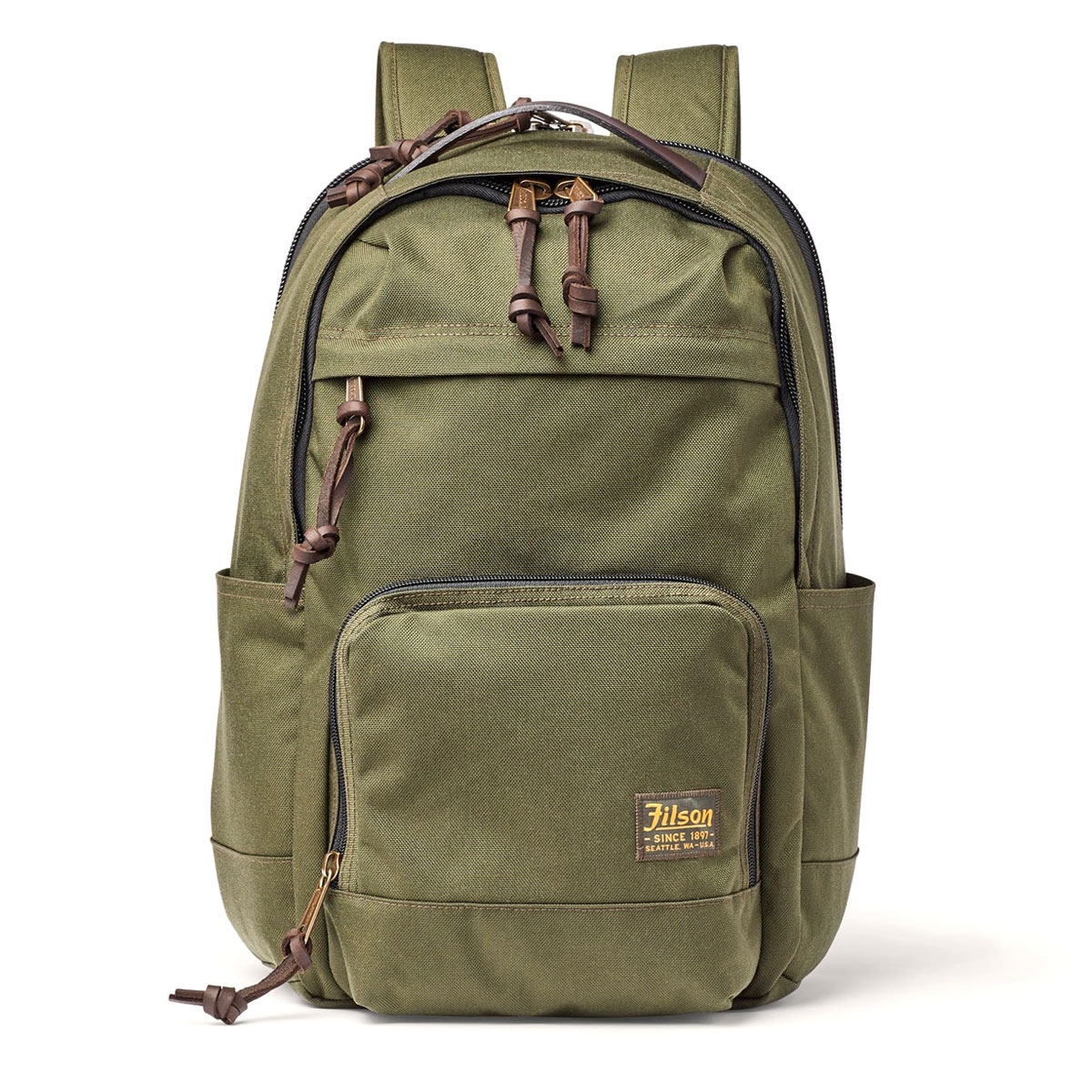 Filson Dryden Backpack Otter Green, tough, lightweight backpack