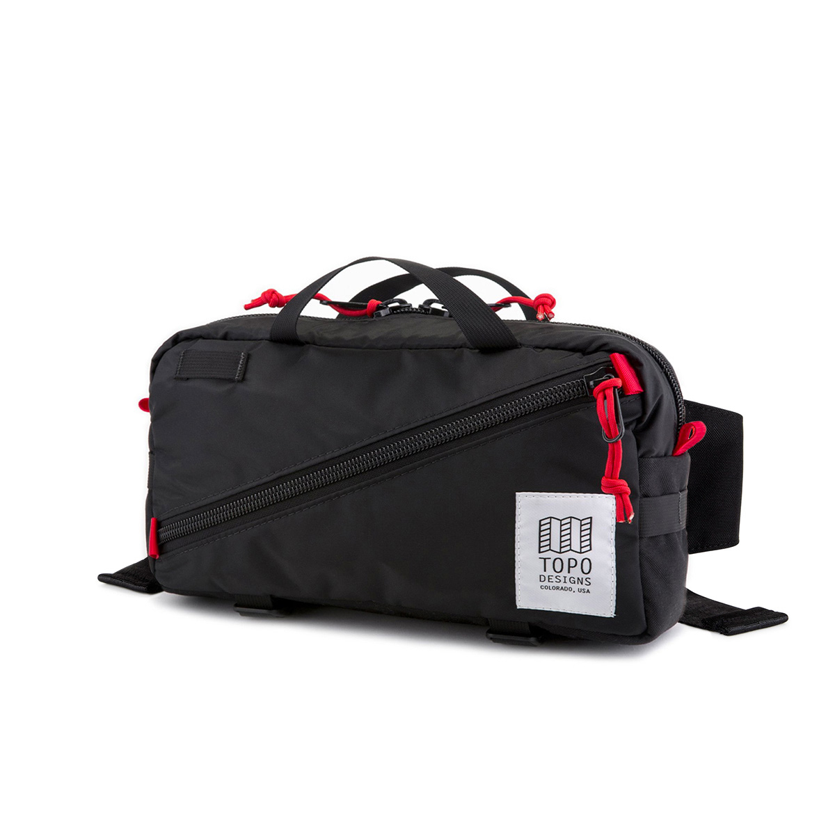 Topo Designs Quick Pack Black, keep it across your body or around