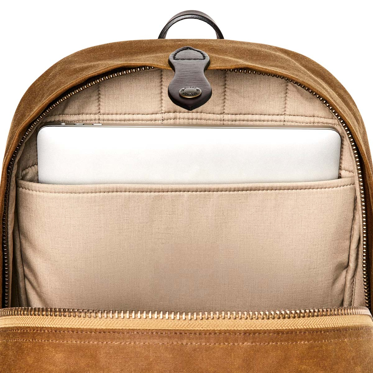 Filson Journeyman Backpack Tan, also for business use with laptop