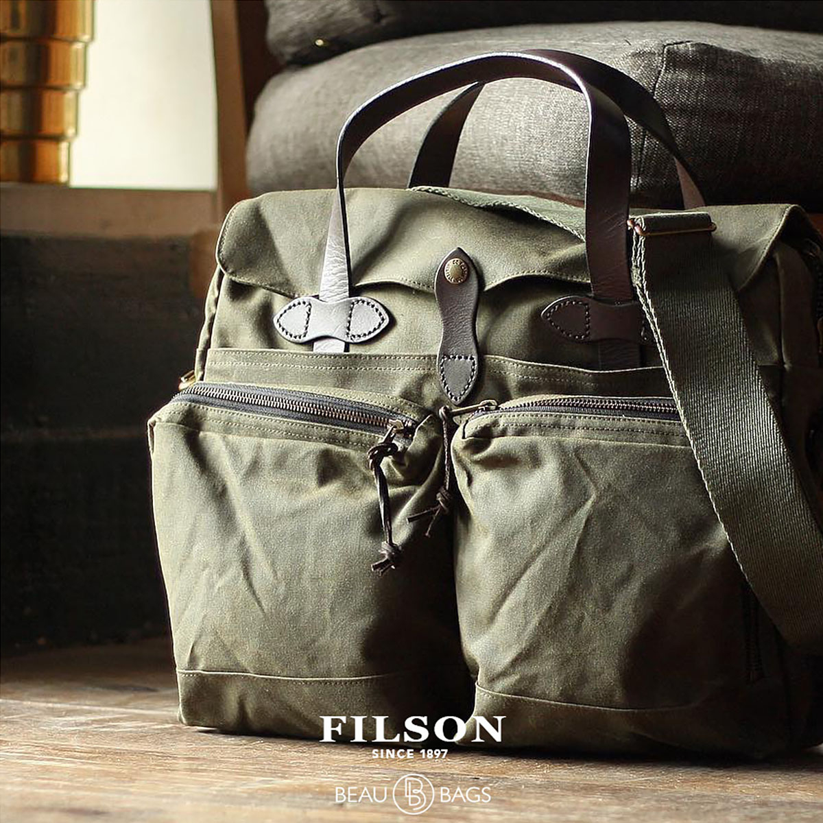 Filson Briefcases, Compact Briefcases, 24-Hour Briefcases