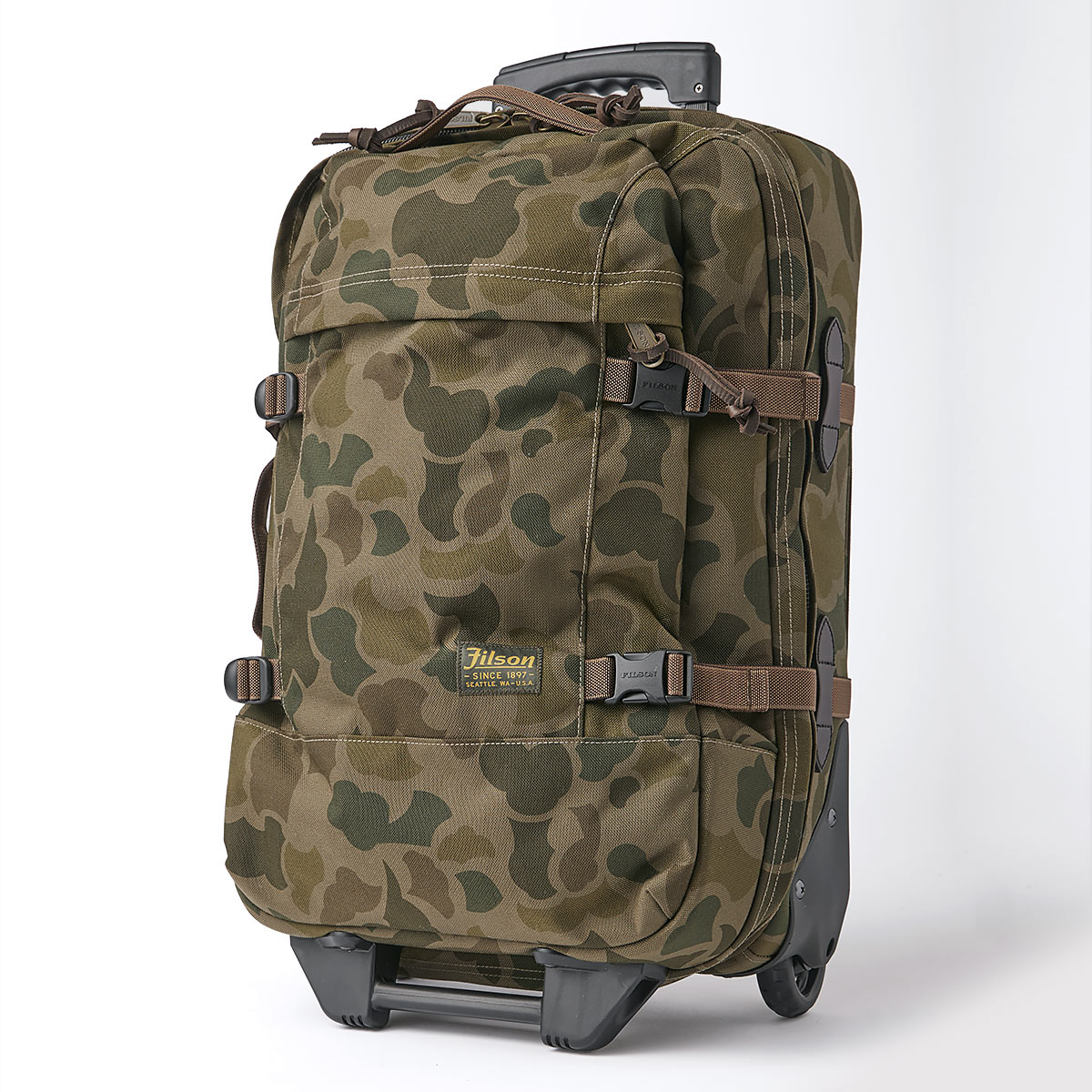 Filson Dryden 2Wheel Rolling CarryOn Bag 20047728Dark Shrub Camo