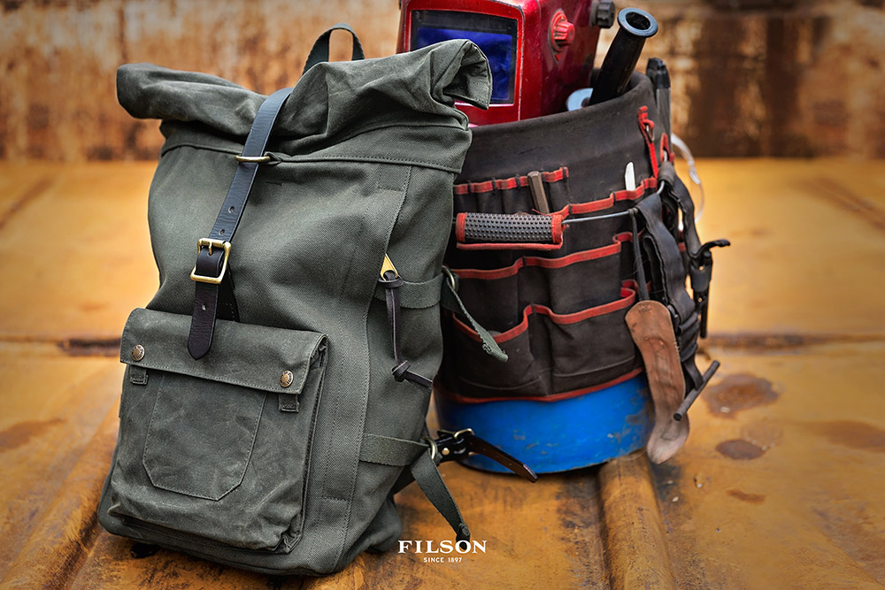 filson roll top backpack sale