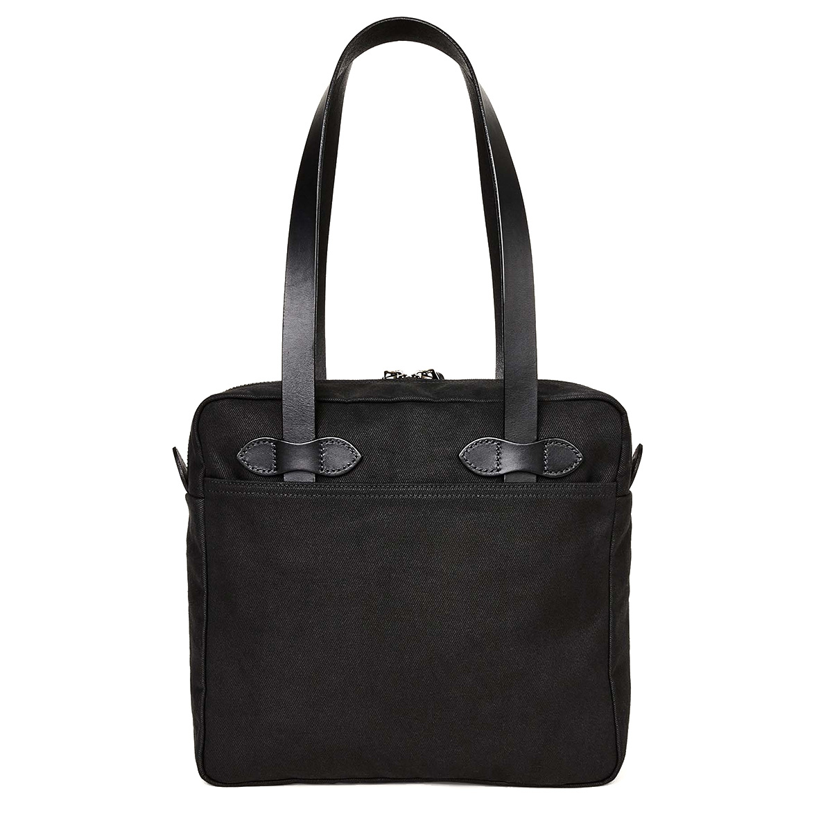 Filson Rugged Twill Small Zipper Tote Bag Black, made for women who love style and quality