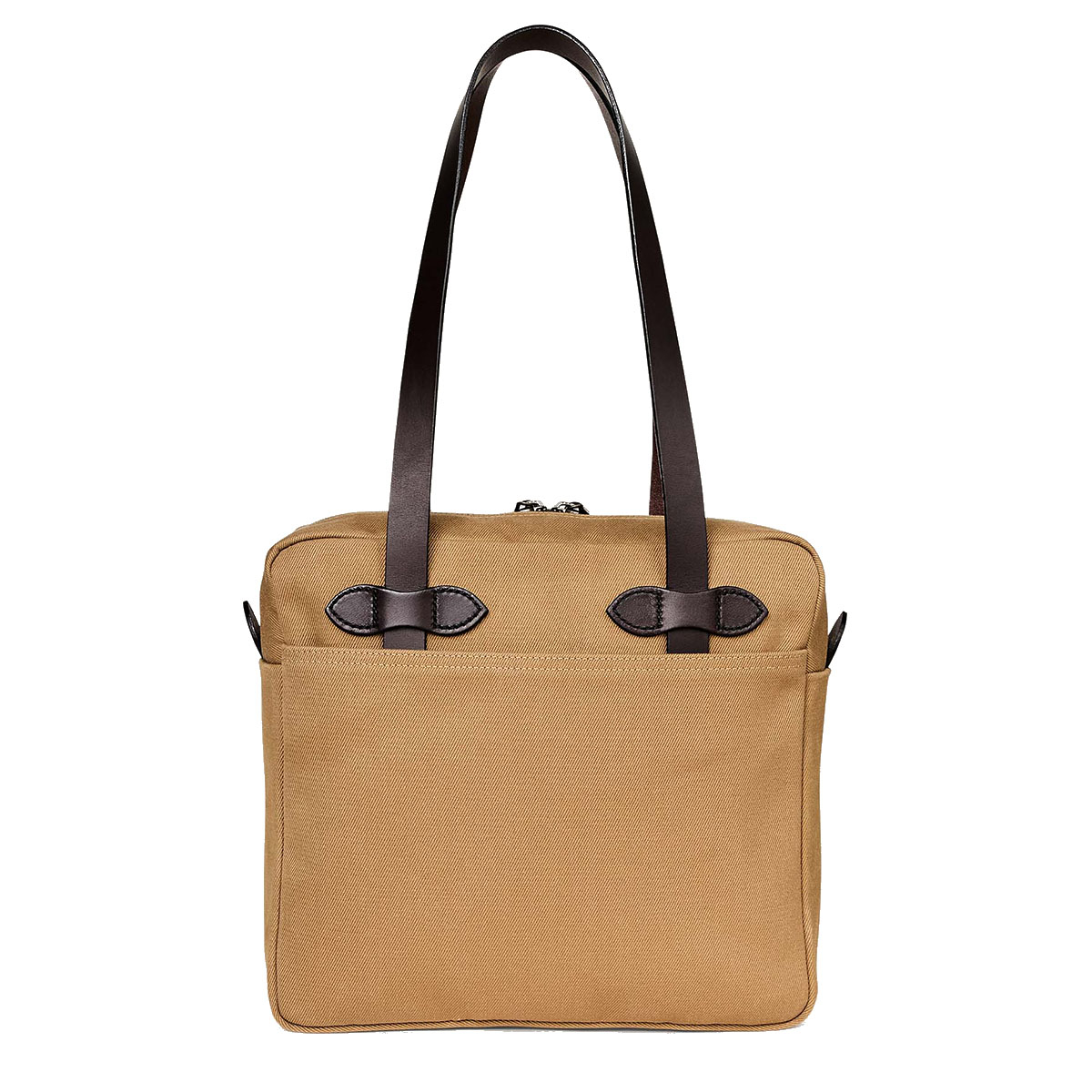 Filson Rugged Twill Small Zipper Tote Bag Tan, made for women who love style and quality