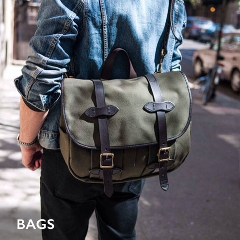 At BeauBags, you will find an extensive collection of bags from top brands such as Filson, Barbour and Topo Designs.