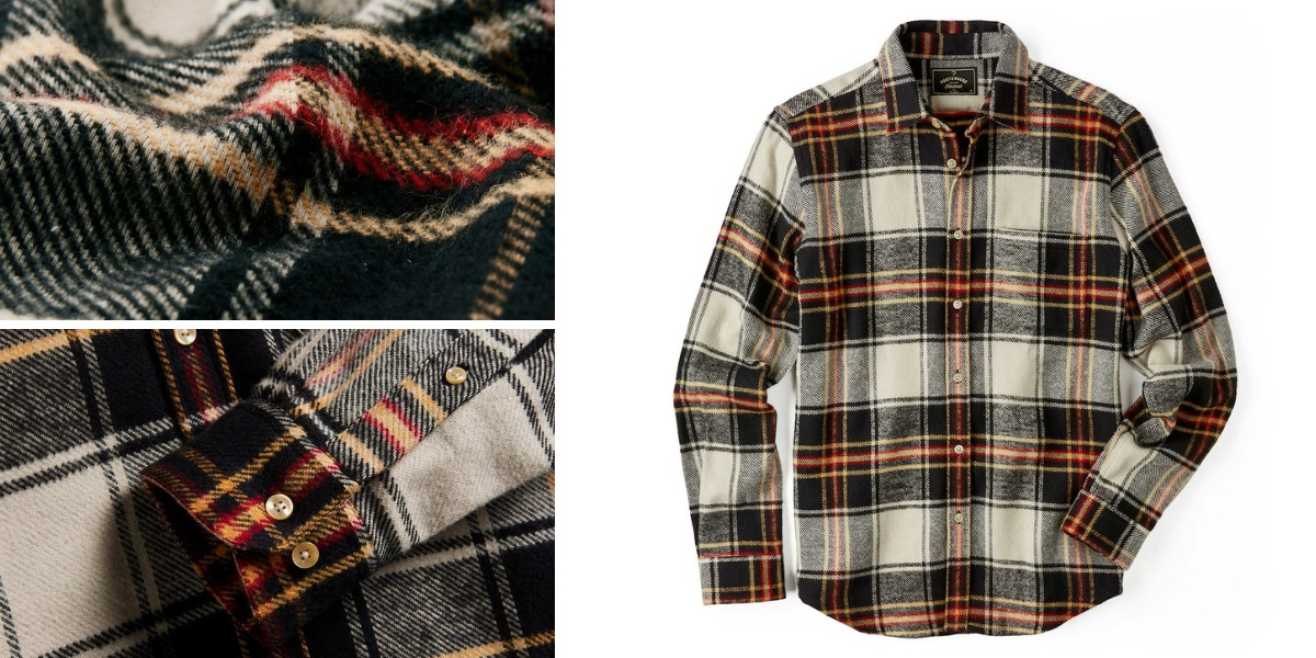 Portuguese Flannel Arc Cotton-Flannel Shirt, manufactured by master craftsmen in the old towns of northern Portugal