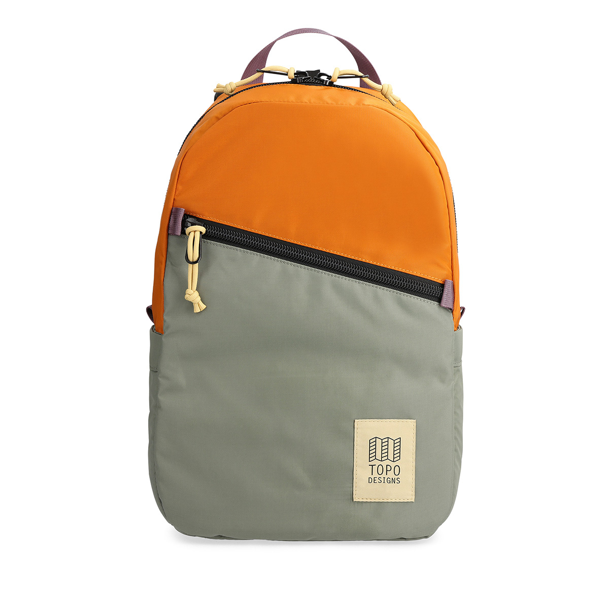 Topo Designs Light Pack Beetle/Spice, lightweight carry-all bag, also perfect pack for hiking