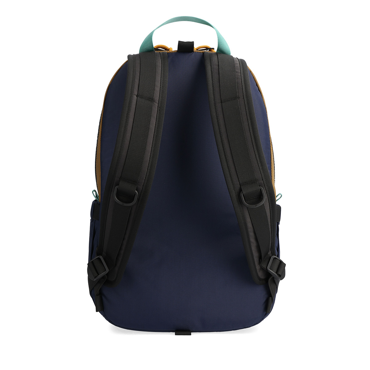 Topo Designs Light Pack Dark Khaki/Navy, padded shoulder straps ensure maximum comfort