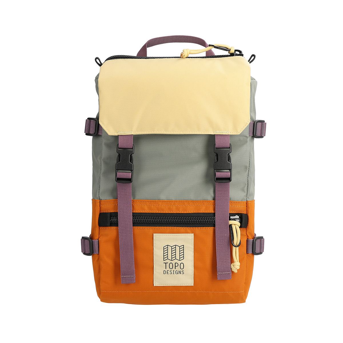 Topo Designs Rover Pack Mini Beetle/Spice, statement-making bag that’s the perfect size for errands around town or on the trail